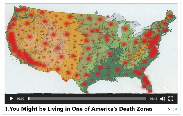 Us Nuclear Target Map Do You Live In A Death Zone American Media Group 