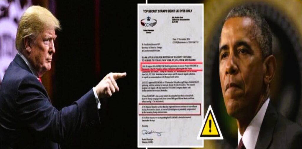 SHOCK REPORT: Bombshell Document Emerges Revealing President Barack Obama REQUESTED THE UNITED KINGDOM Execute PROJECT FULSOME Seeking Intelligence Gathering on The Trump Organization and Donald J. Trump for President Inc.