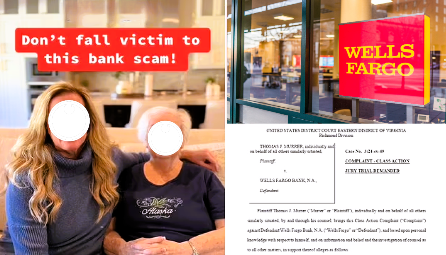 BREAKING! Wells Fargo's Exploitative Scheme: Caregivers Framed for ...