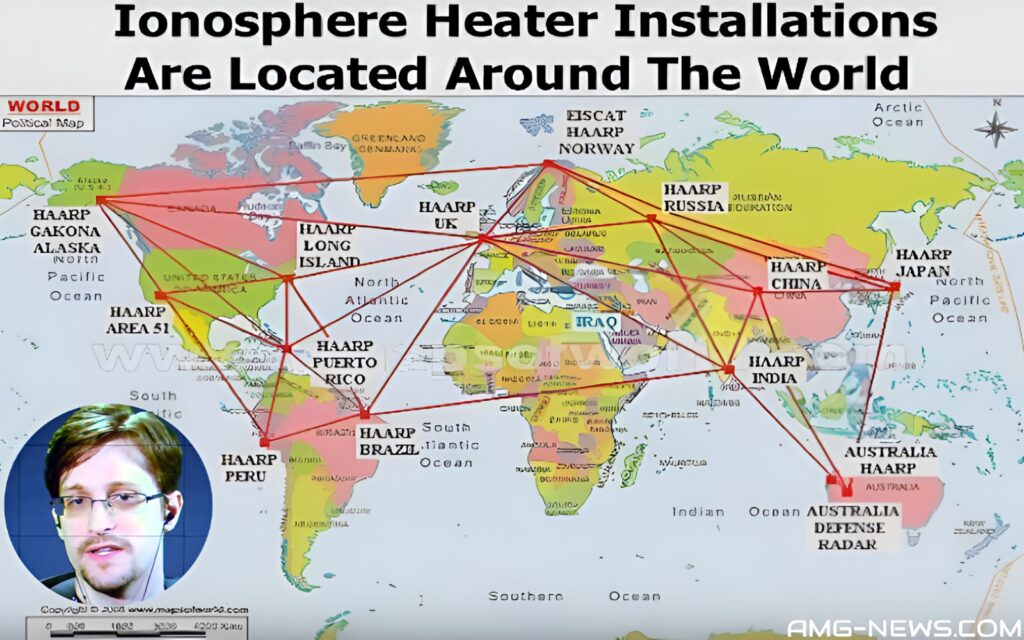 폭탄급 보고서: 전 세계 일급 기밀 HAARP 시설과 군사 기지 폭로 – 에드워드 스노든, HAARP의 불길한 글로벌 아젠다 공개!