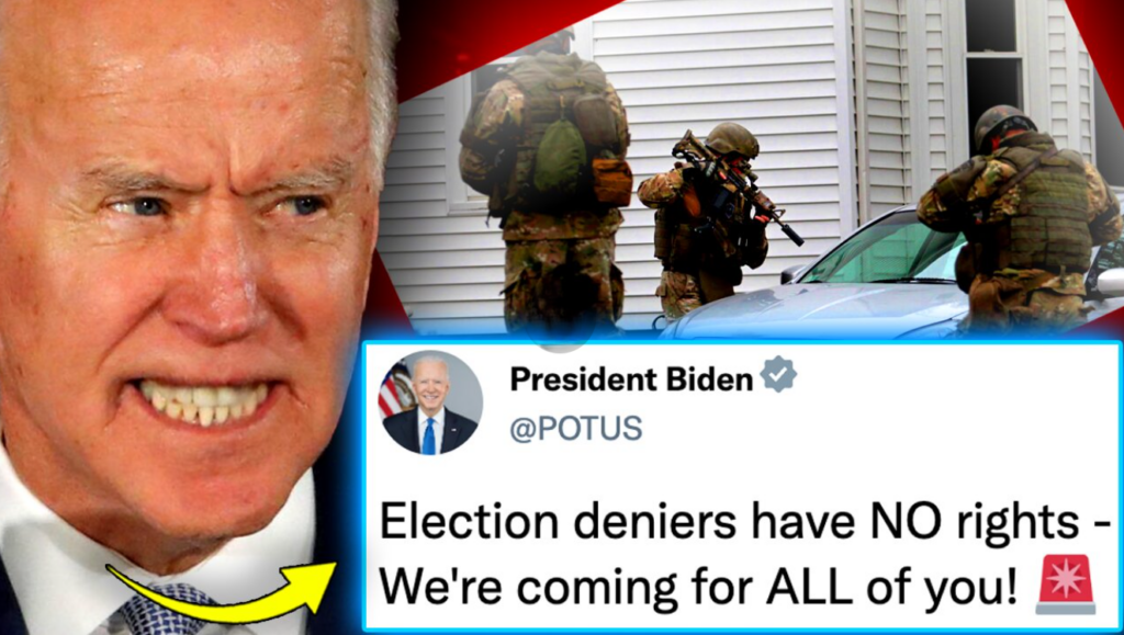 Breaking News: Biden Authorizes Military To Use Lethal Force Against US ‘Election Deniers’ on American Soil! The People’s Voice Video