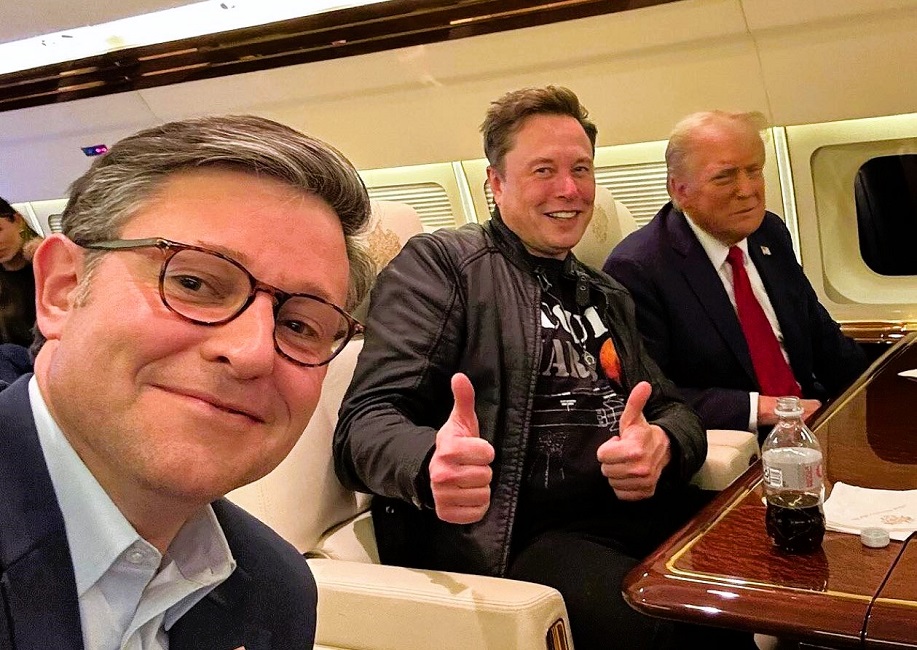 SPEAKER MIKE JOHNSON TO ELON MUSK: YOU EXPOSED THE SWAMP. CONGRESS WILL STRIKE.