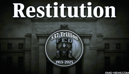 US DEBT CLOCK ALERT: THE GREAT FED FRAUD EXPOSED — From 1913 To 2025, $37 Trillion Stolen From The American People, Restitution Coming