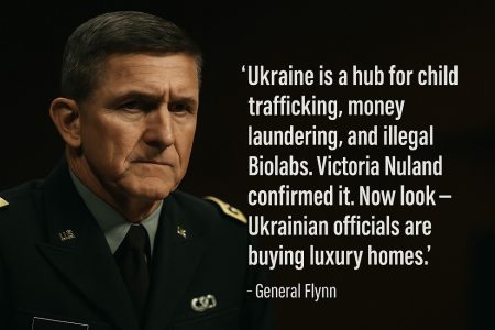 WARNING: GRAPHIC VIDEO. America’s top general confirms what we’ve already uncovered: Ukraine is a global hub for child trafficking, money laundering and illegal biolabs — protected by the West, fueled by blood money.